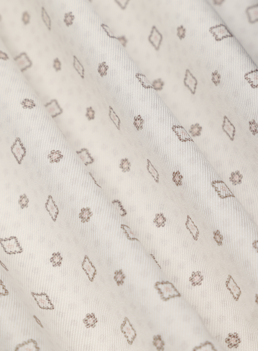Pochet van zijde en katoen | FULL_WIDTH | TAUPE
