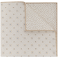 Pochet van zijde en katoen | Beige