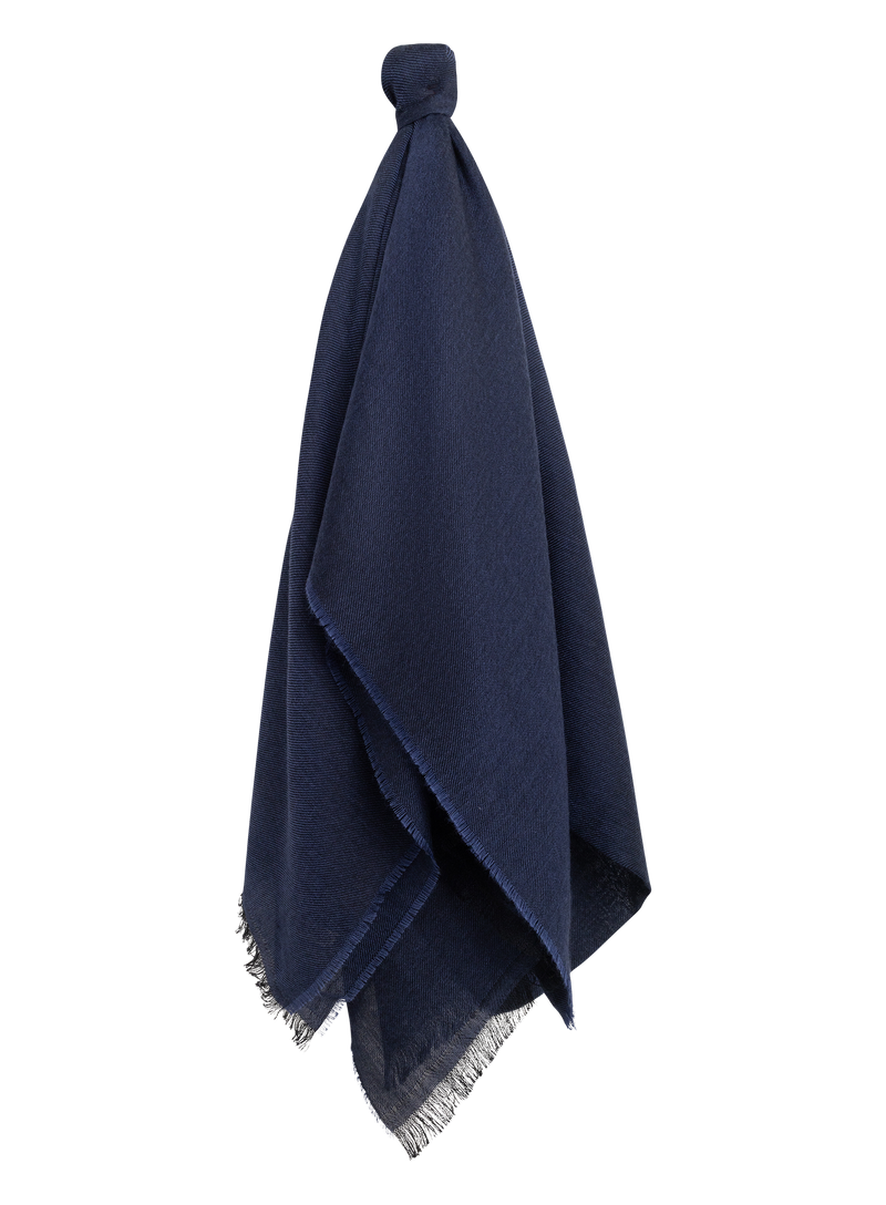 Shawl van cashmere en zijde