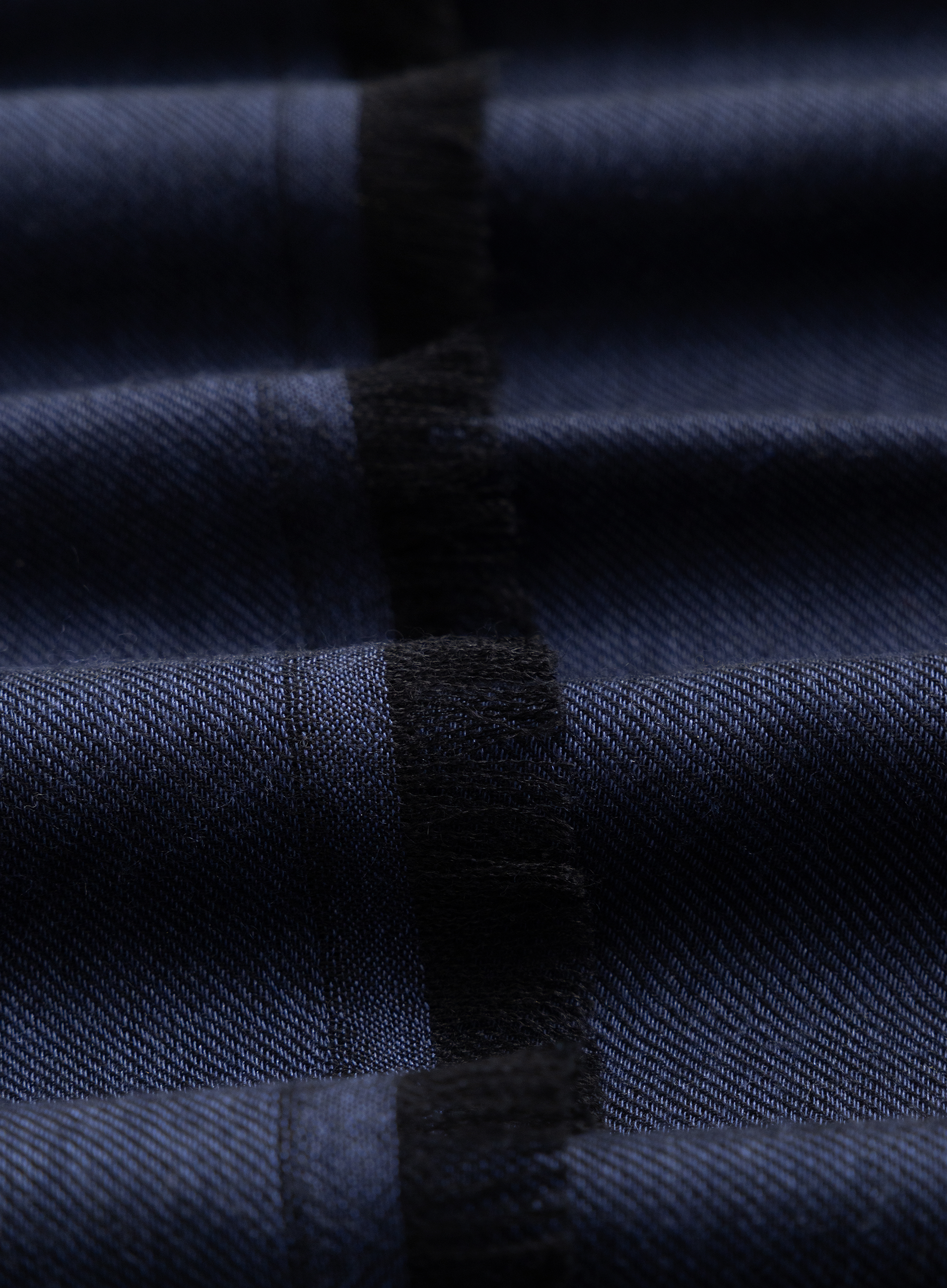 Shawl van cashmere en zijde | FULL_WIDTH |  NAVY