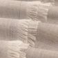 Shawl van cashmere en zijde | TAUPE