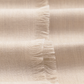 Shawl van cashmere en zijde | Beige