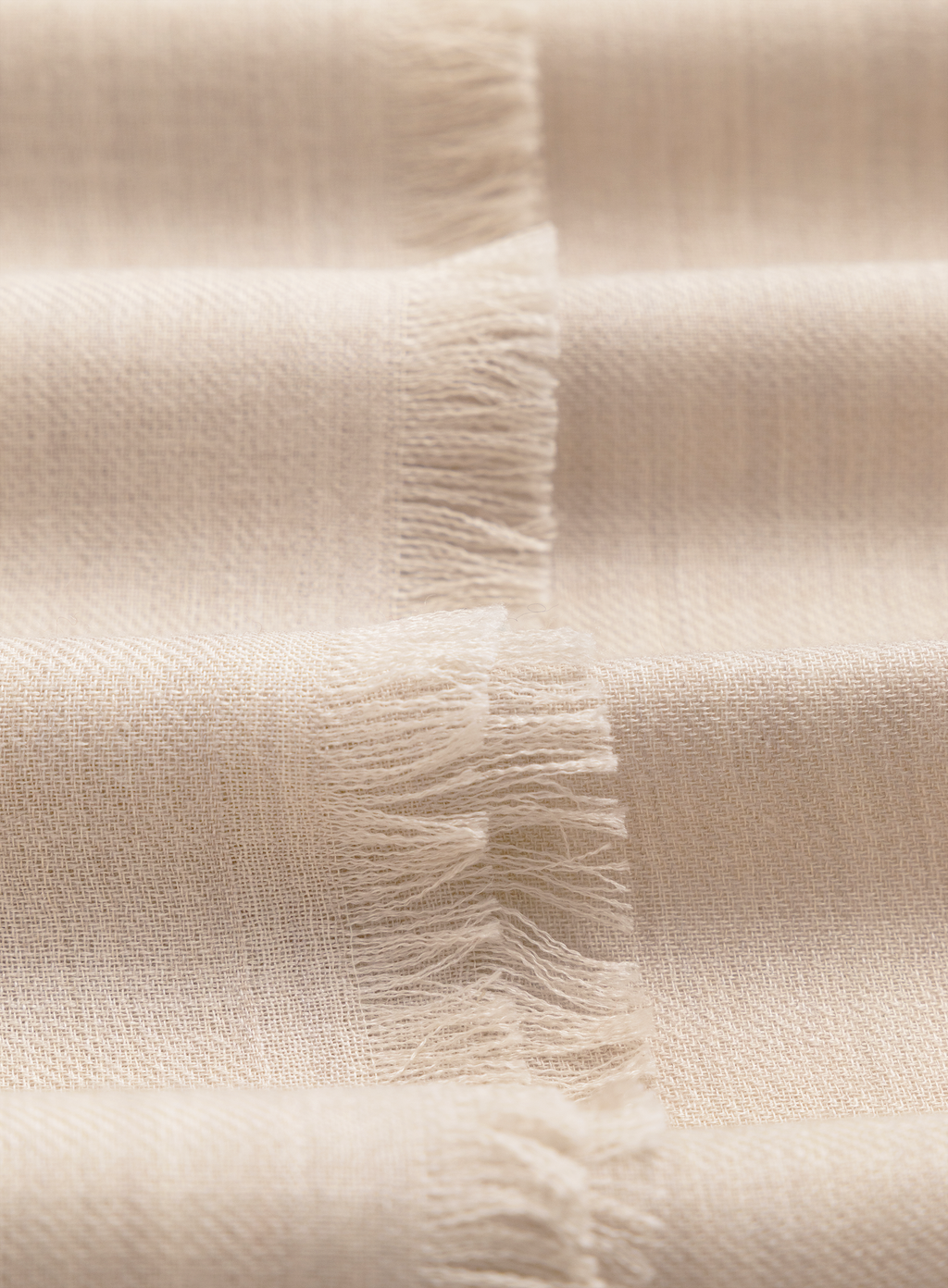 Shawl van cashmere en zijde | FULL_WIDTH | Beige