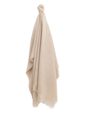 Shawl van cashmere en zijde | Beige