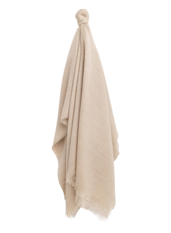 Sciarpa in cashmere e seta | Beige