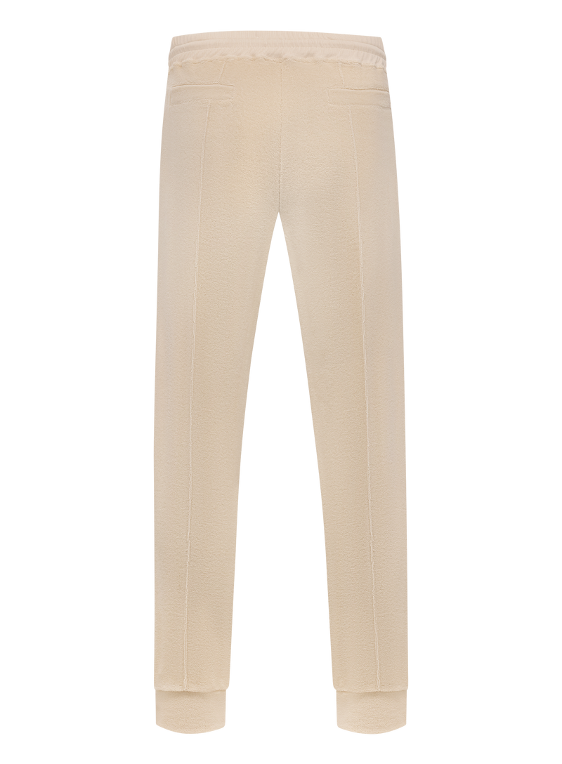 Terry cotton trousers