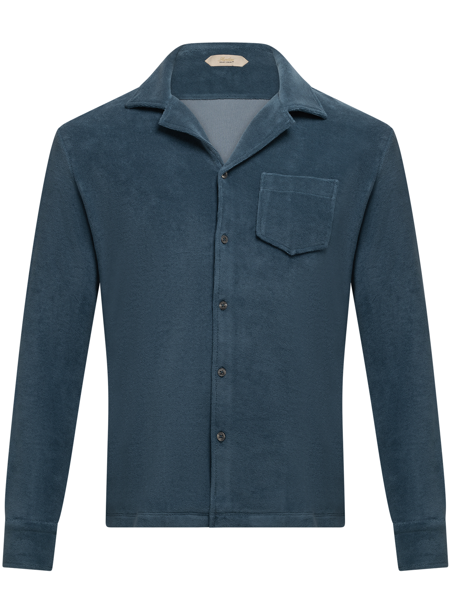 Badstof polo | PETROL