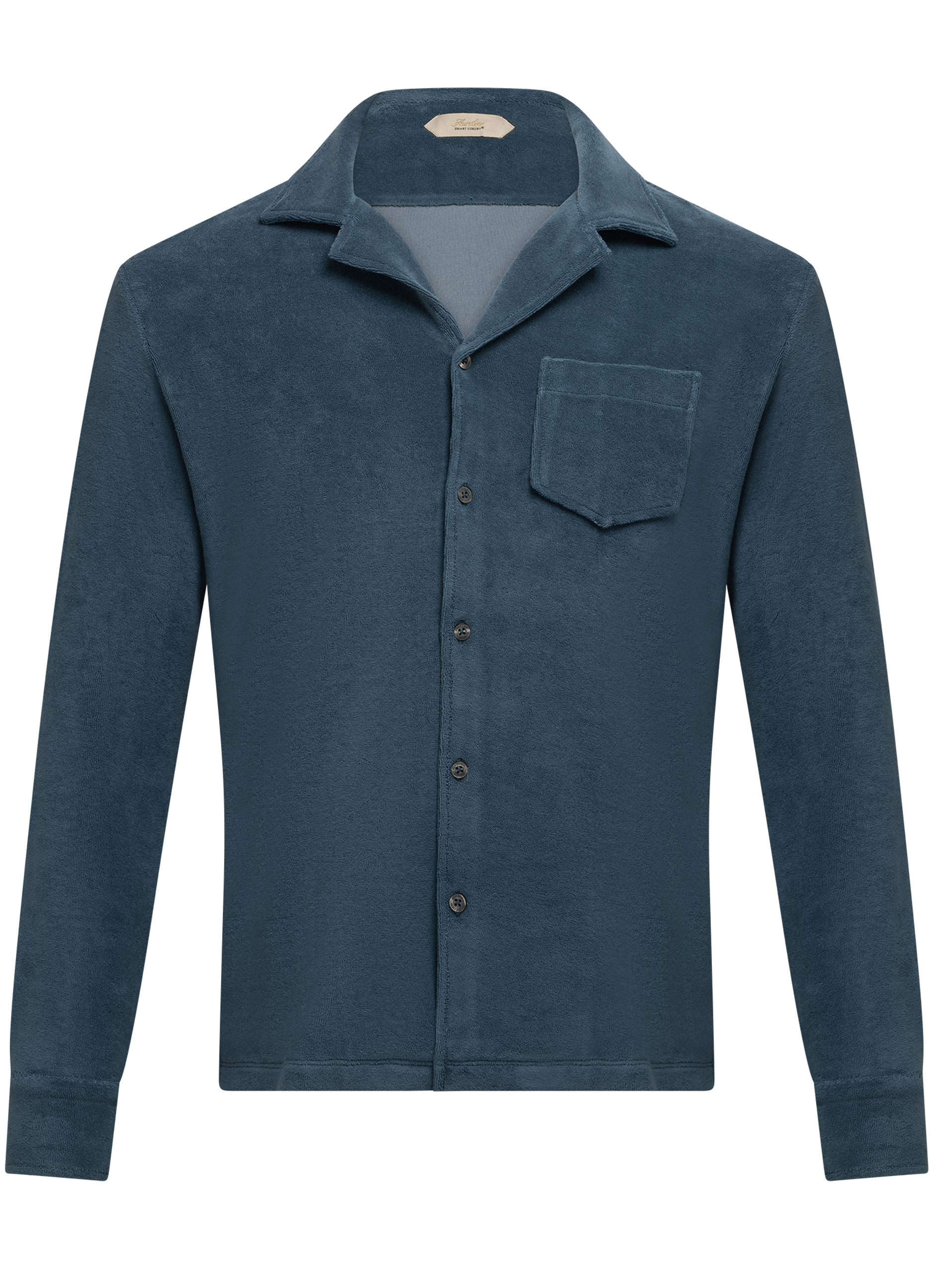 Badstof polo | PETROL