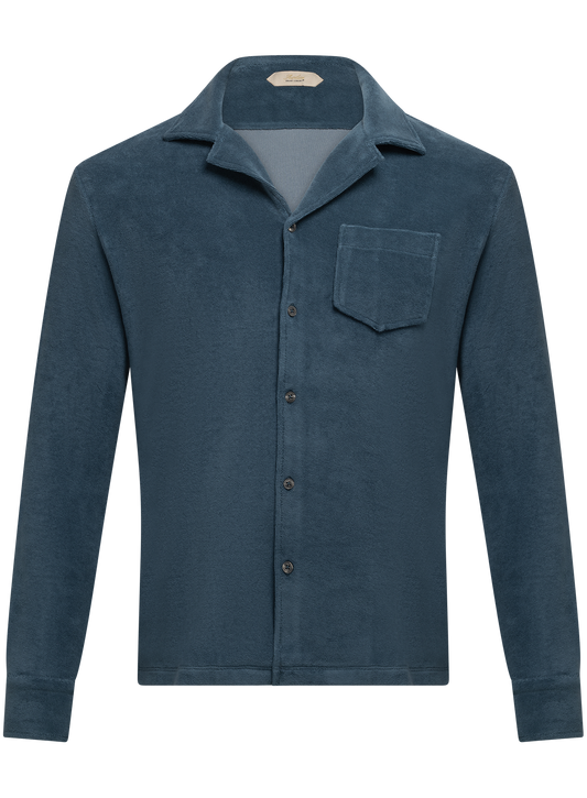 Badstof polo | PETROL