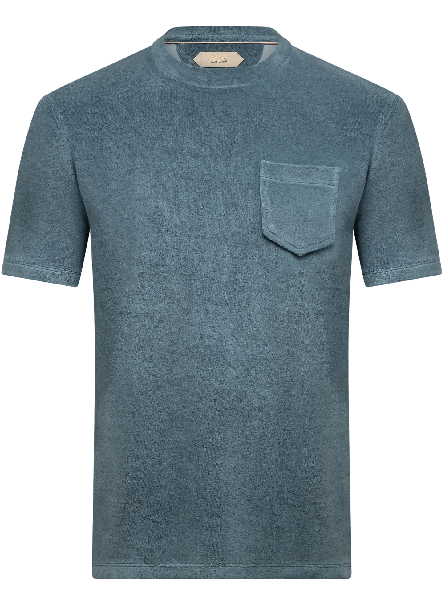 T-shirt van badstof | PETROL