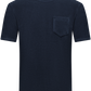 T-shirt van badstof | BLUE NAVY