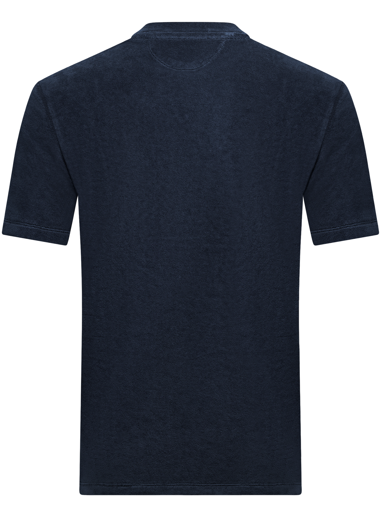 T-shirt van badstof | BLUE NAVY