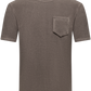 T-shirt van badstof | TAUPE