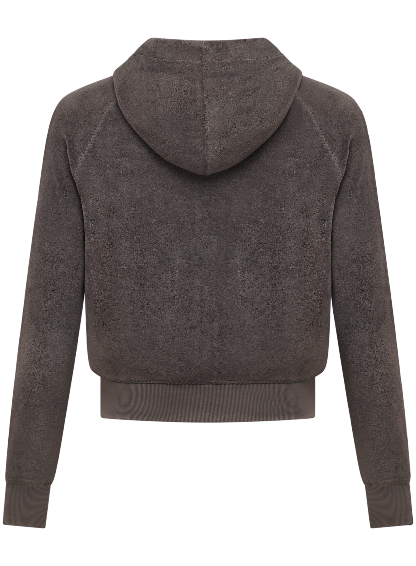Badstof ritsvest van katoen | TAUPE
