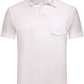 Terry polo van badstof | Wit