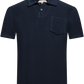 Terry polo van badstof | BLUE NAVY
