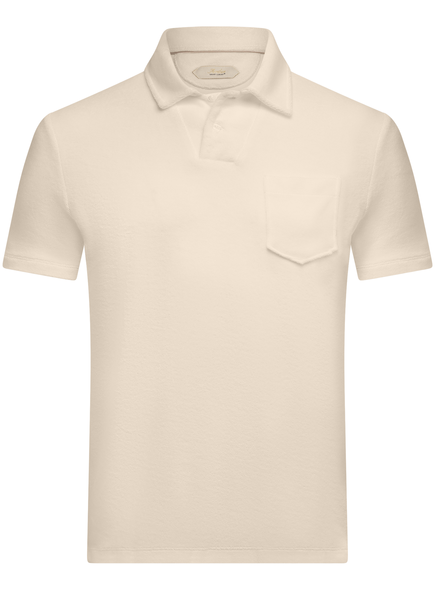 Terry polo van badstof | ROOM-WIT