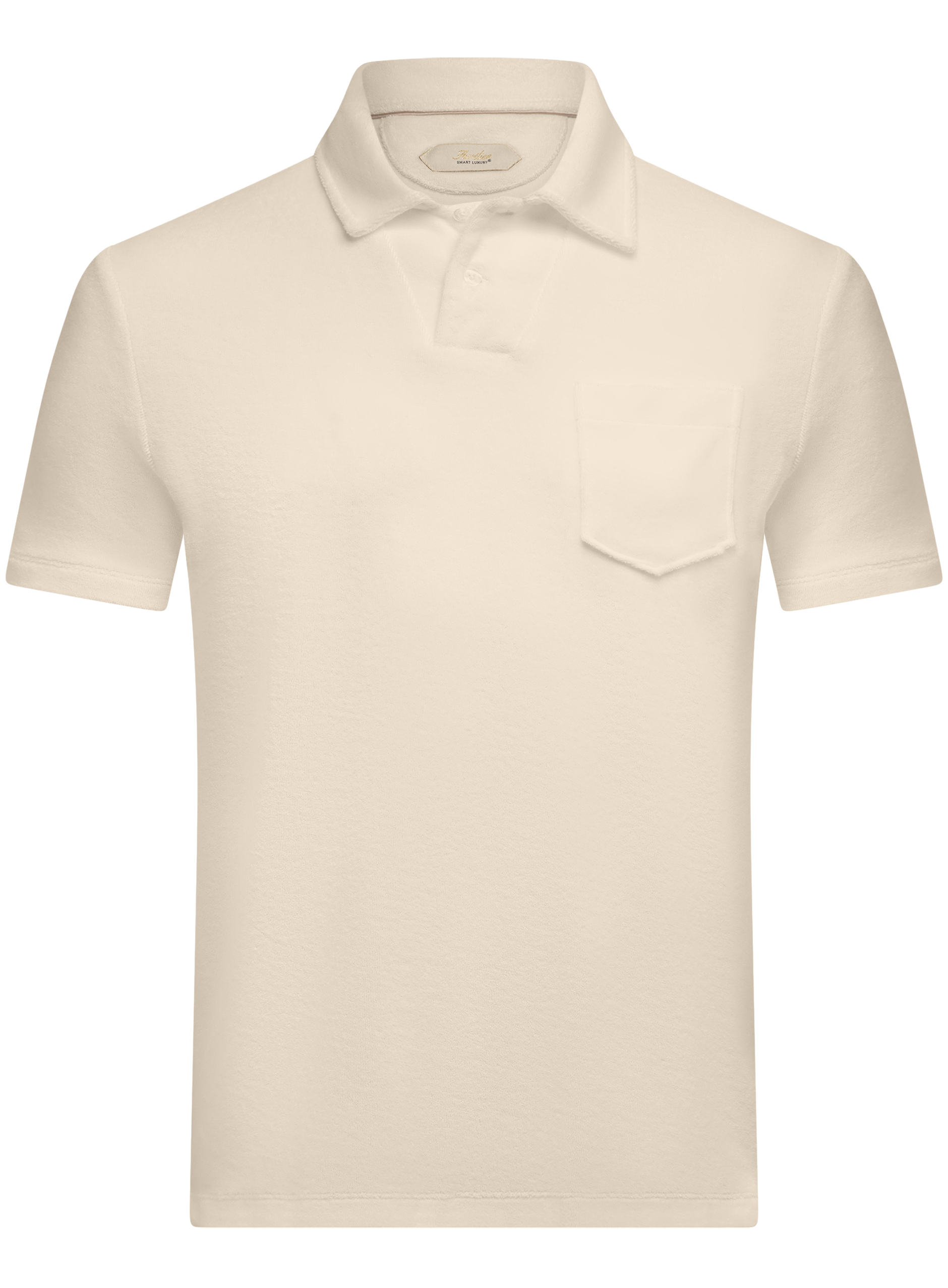 Terry polo van badstof | ROOM-WIT