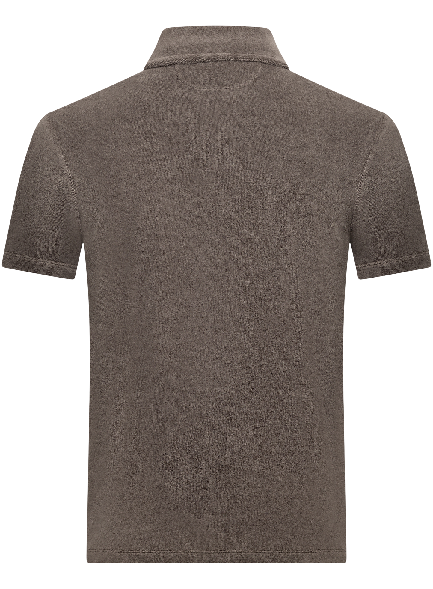 Terry polo van badstof | TAUPE