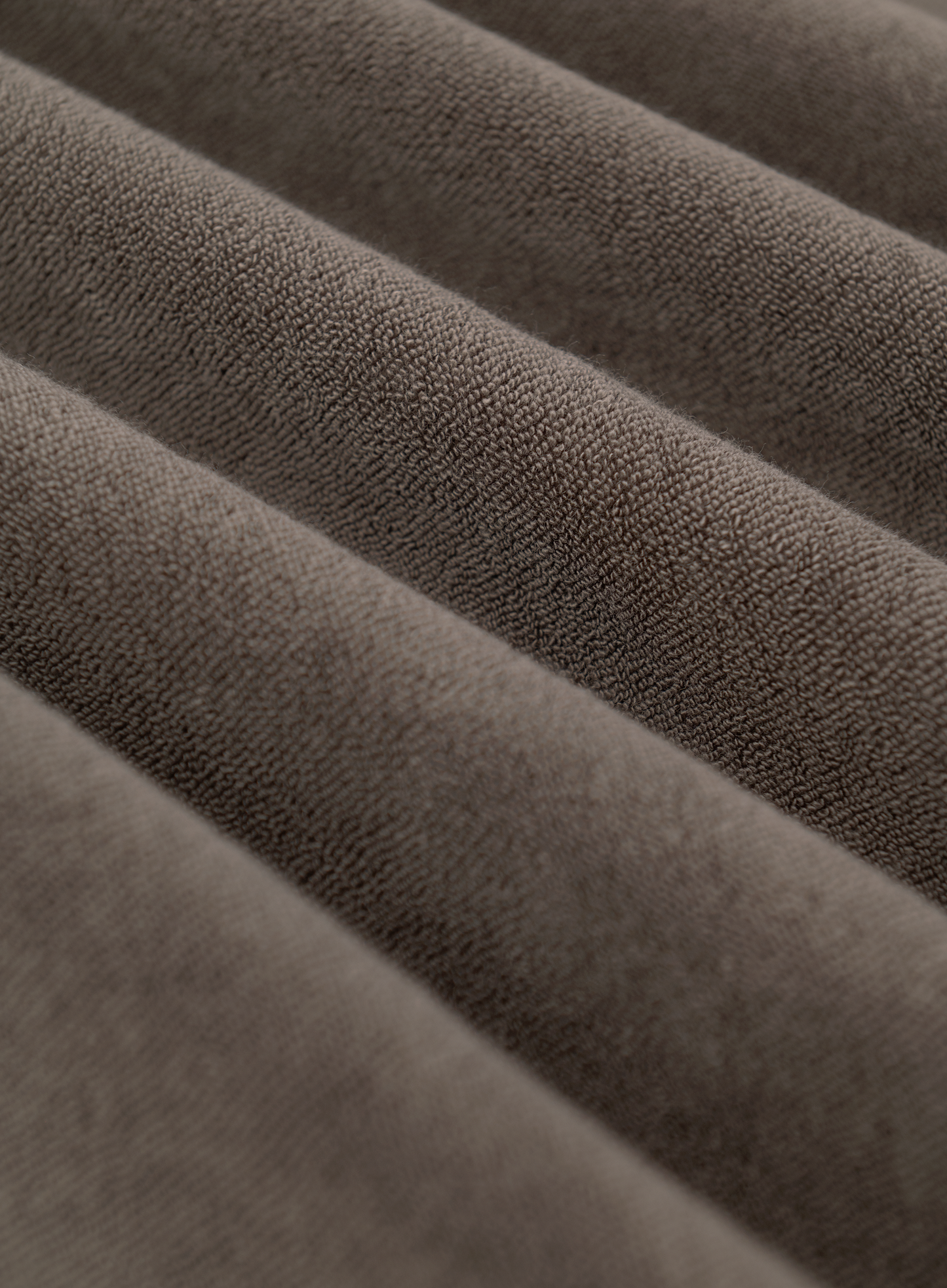 Terry polo van badstof | TAUPE