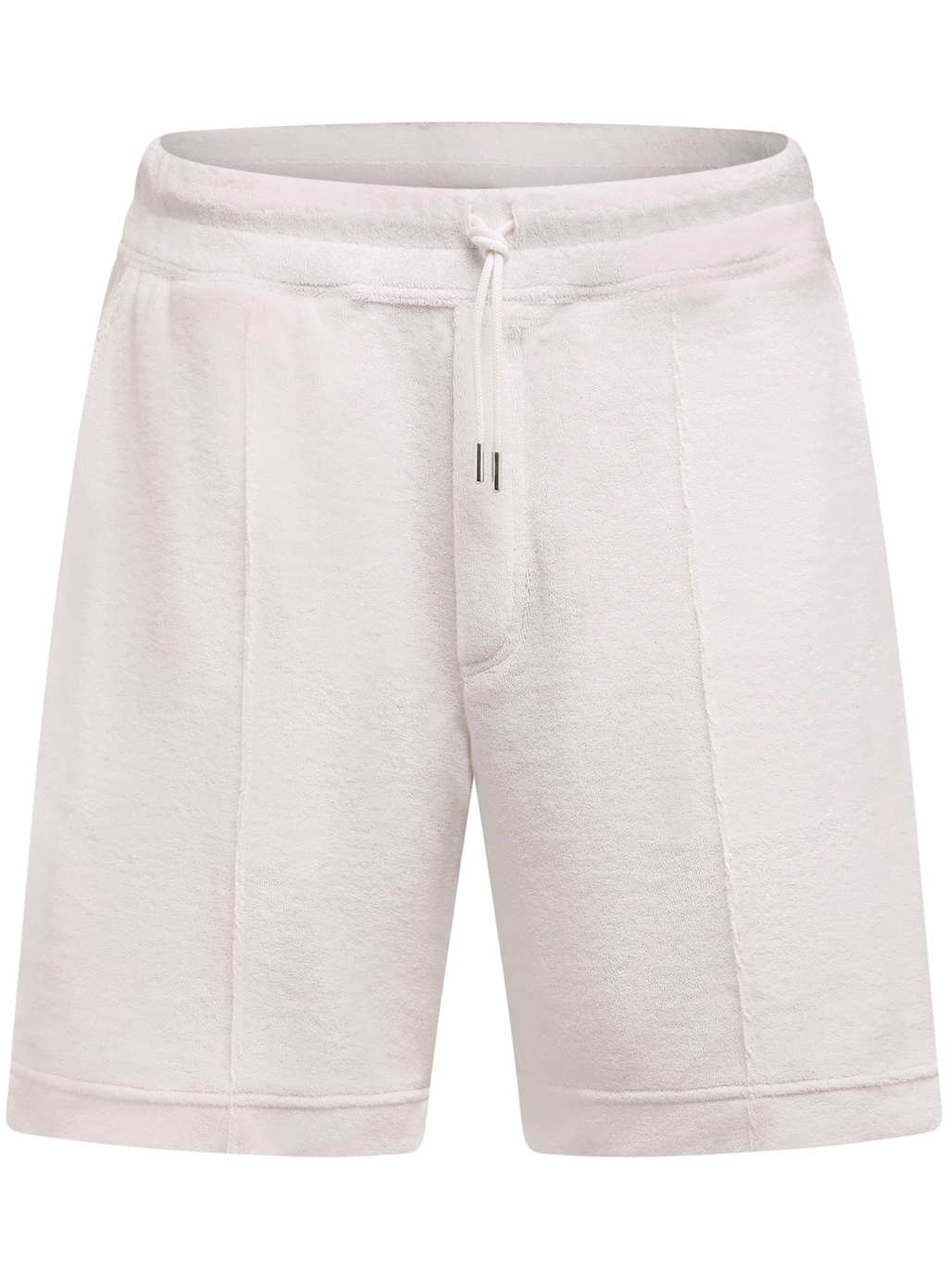 Terry short van badstof | Wit