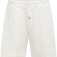 Short van badstof | Wit