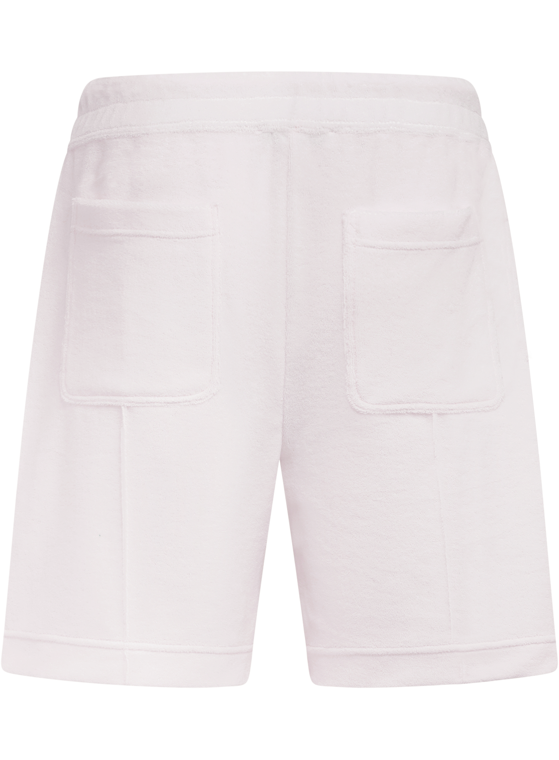 Terry short van badstof | Wit