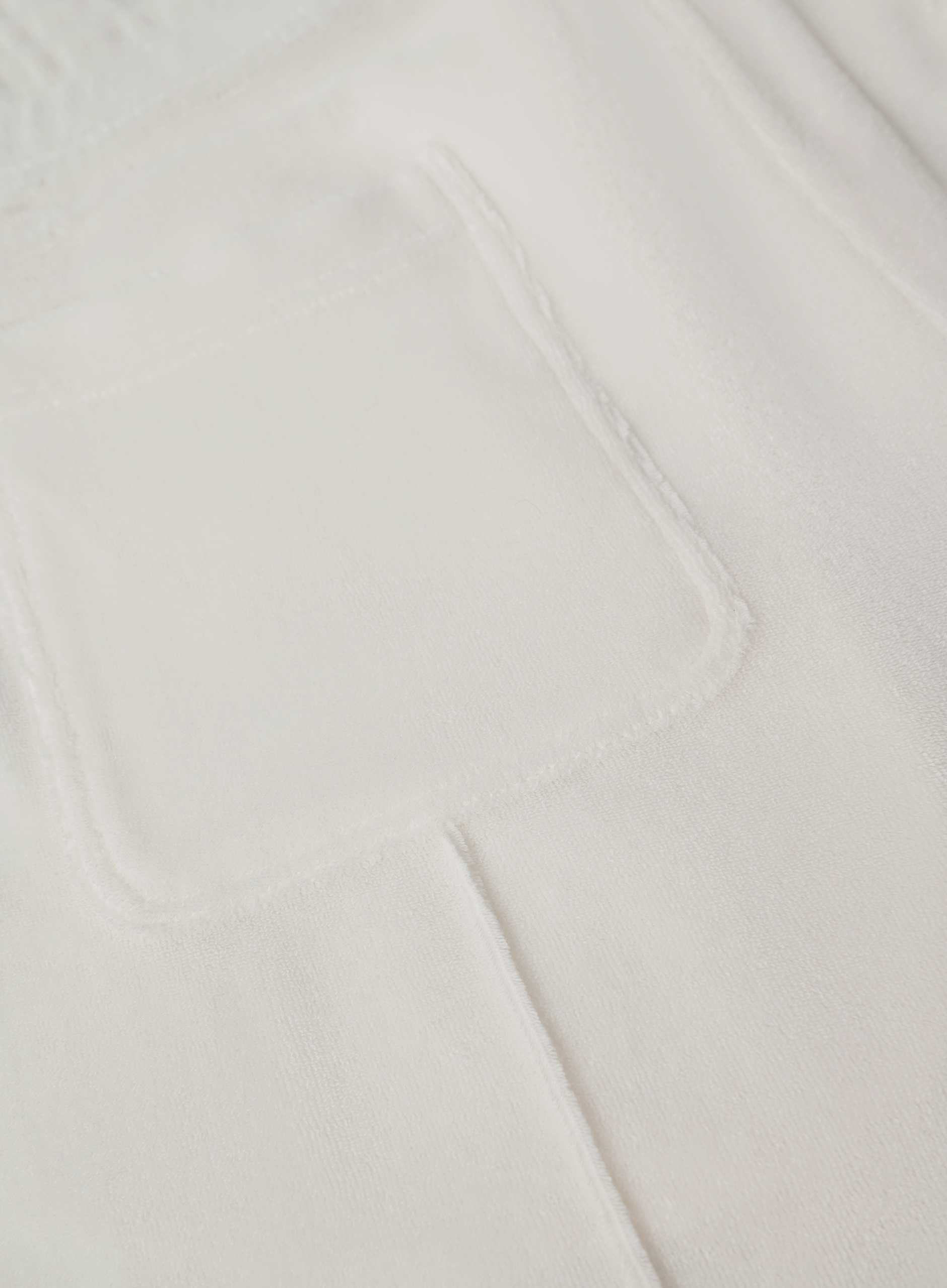 Short van badstof | Wit