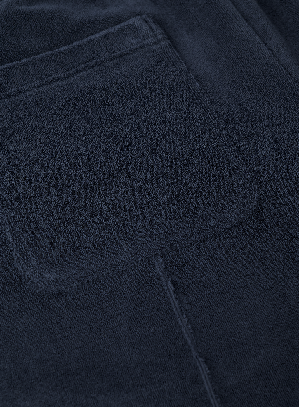Terry short van badstof | FULL_WIDTH | BLUE NAVY