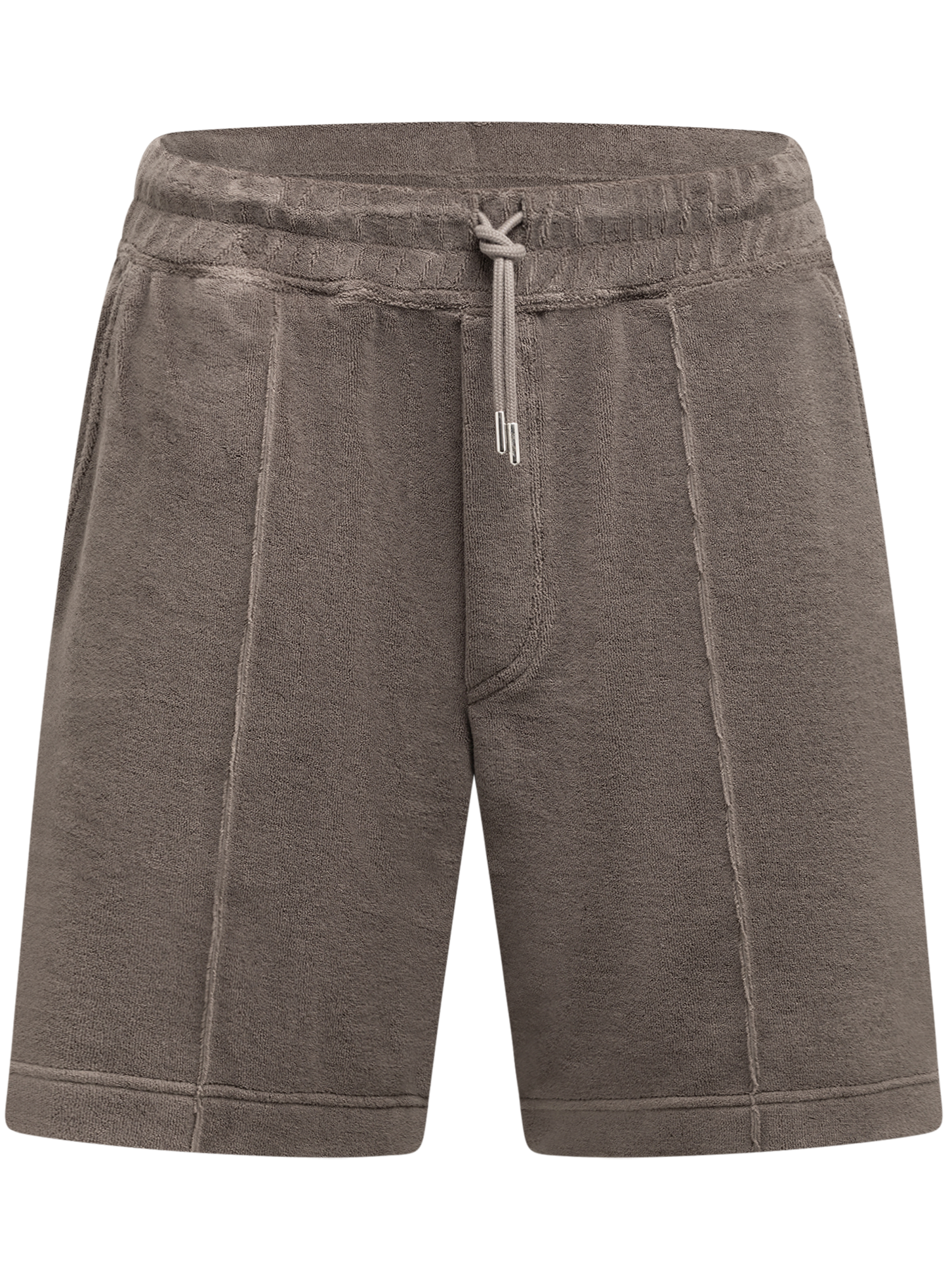 Short van badstof | TAUPE