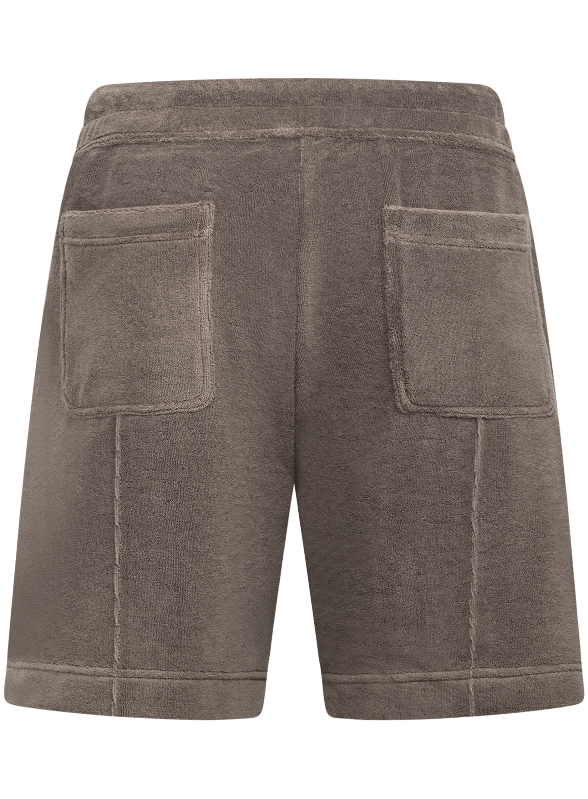 Short van badstof | TAUPE