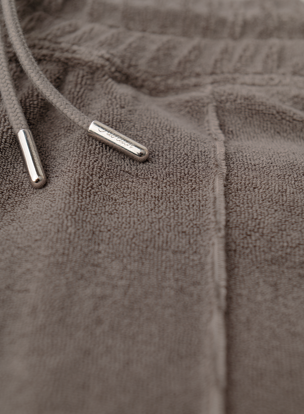 Terry short van badstof | FULL_WIDTH | TAUPE