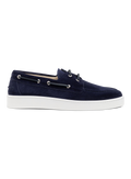 Boatsneakers van suède | BLUE NAVY