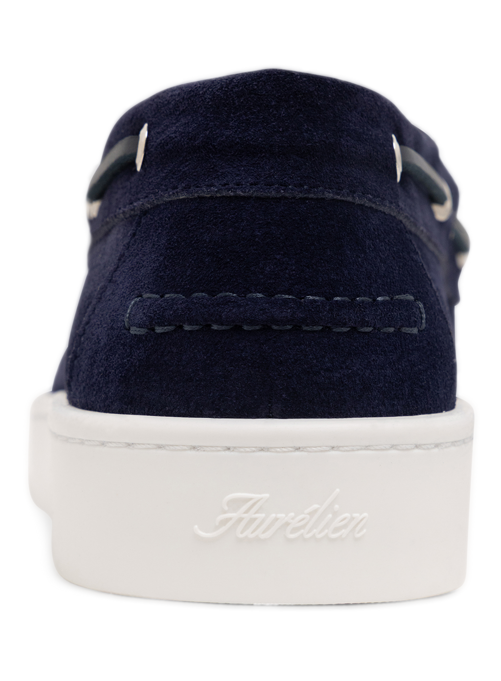 Boatsneakers van suède | BLUE NAVY