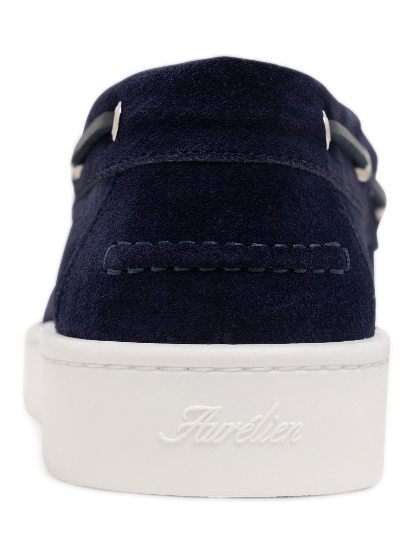 Boatsneakers van suède | BLUE NAVY