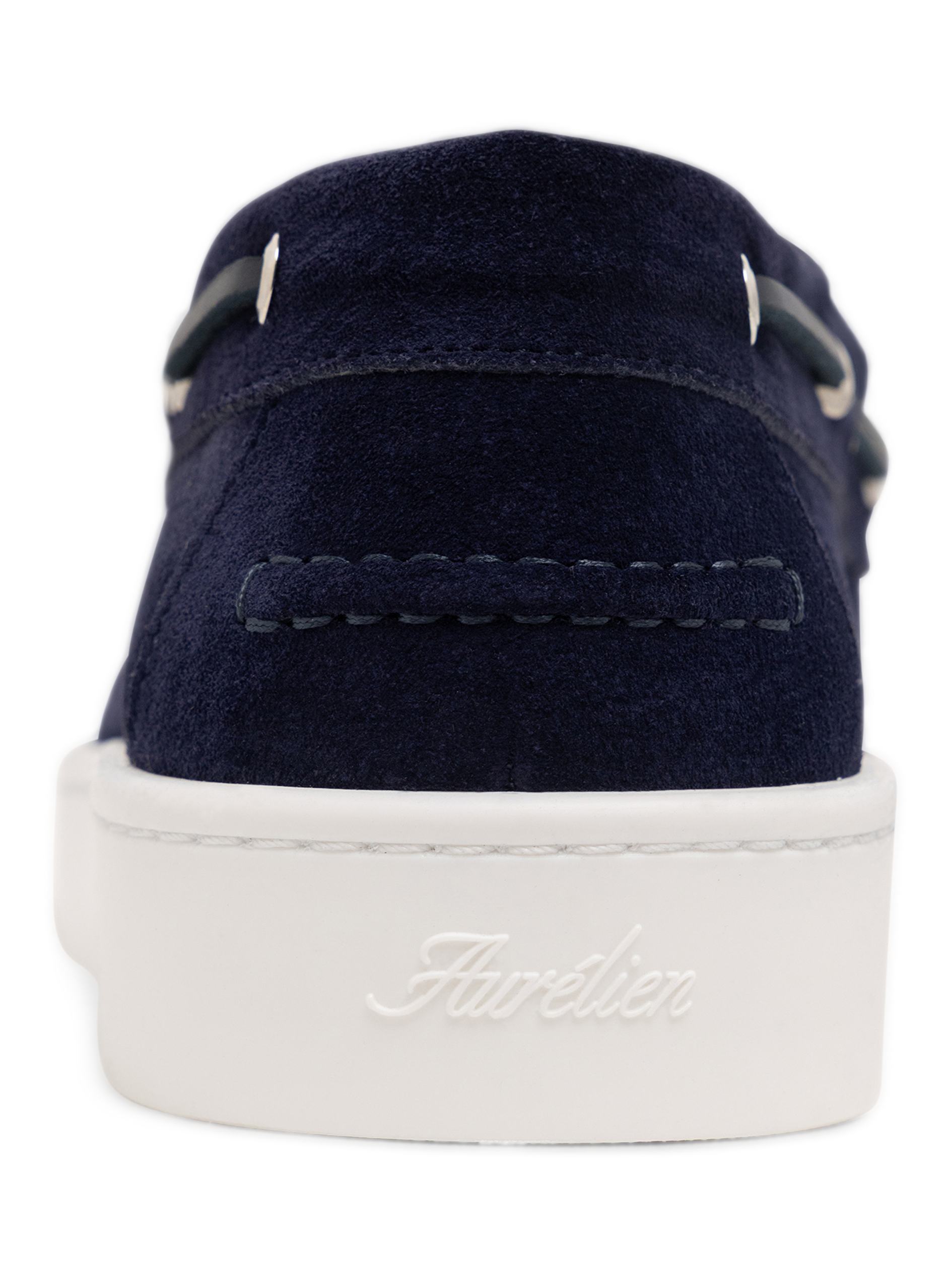 Boatsneakers van suède | BLUE NAVY