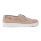 Boatsneakers van suède | Beige