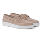 Boatsneakers van suède | Beige