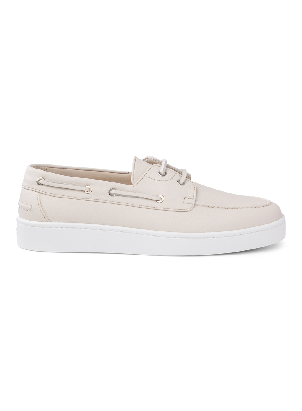 Boatsneakers van suède | ROOM-WIT