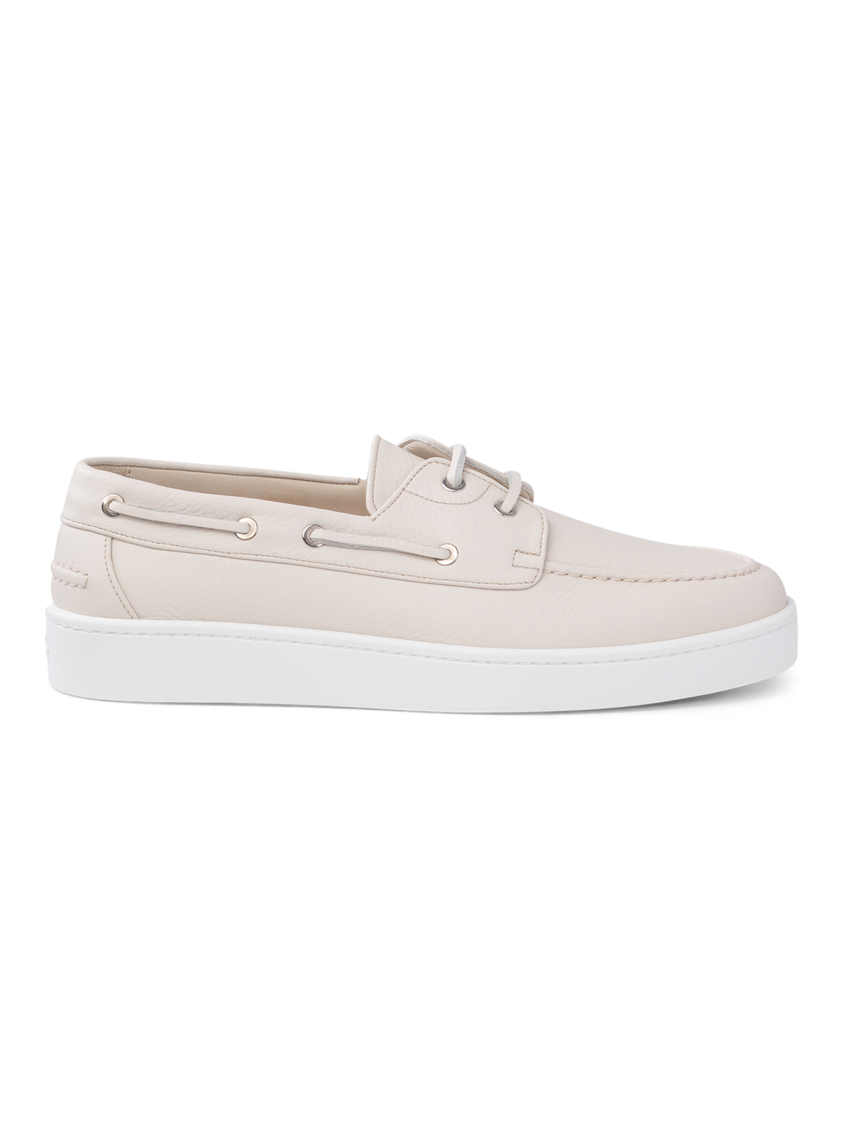Boatsneakers van suède | ROOM-WIT