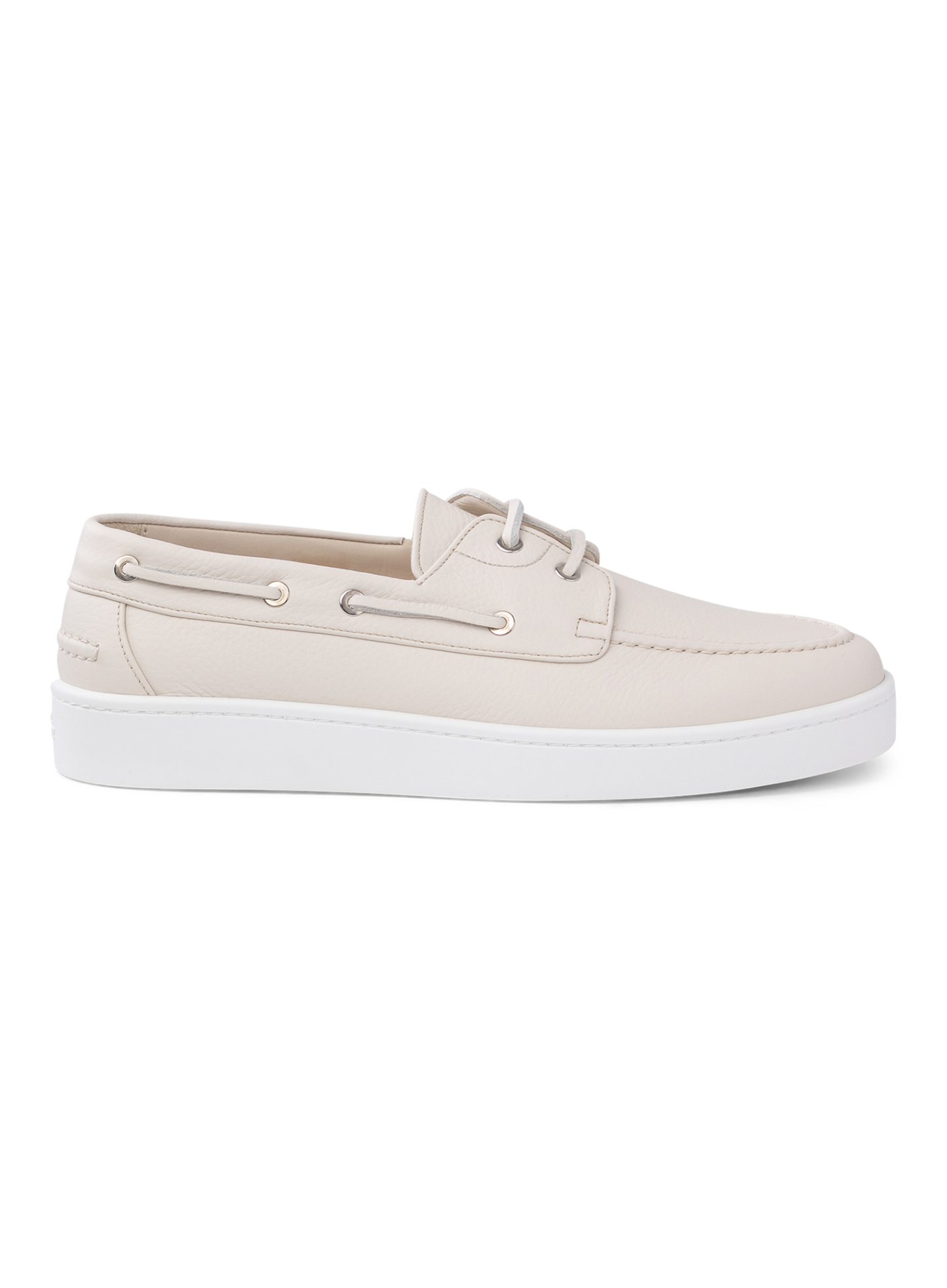 Boatsneakers van suède | ROOM-WIT