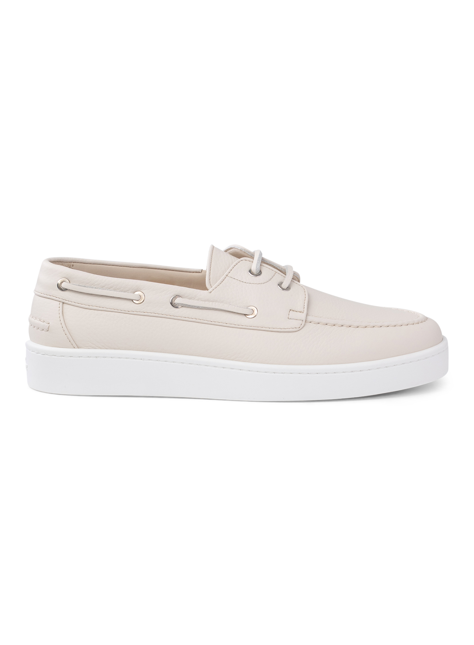 Boatsneakers van suède | ROOM-WIT