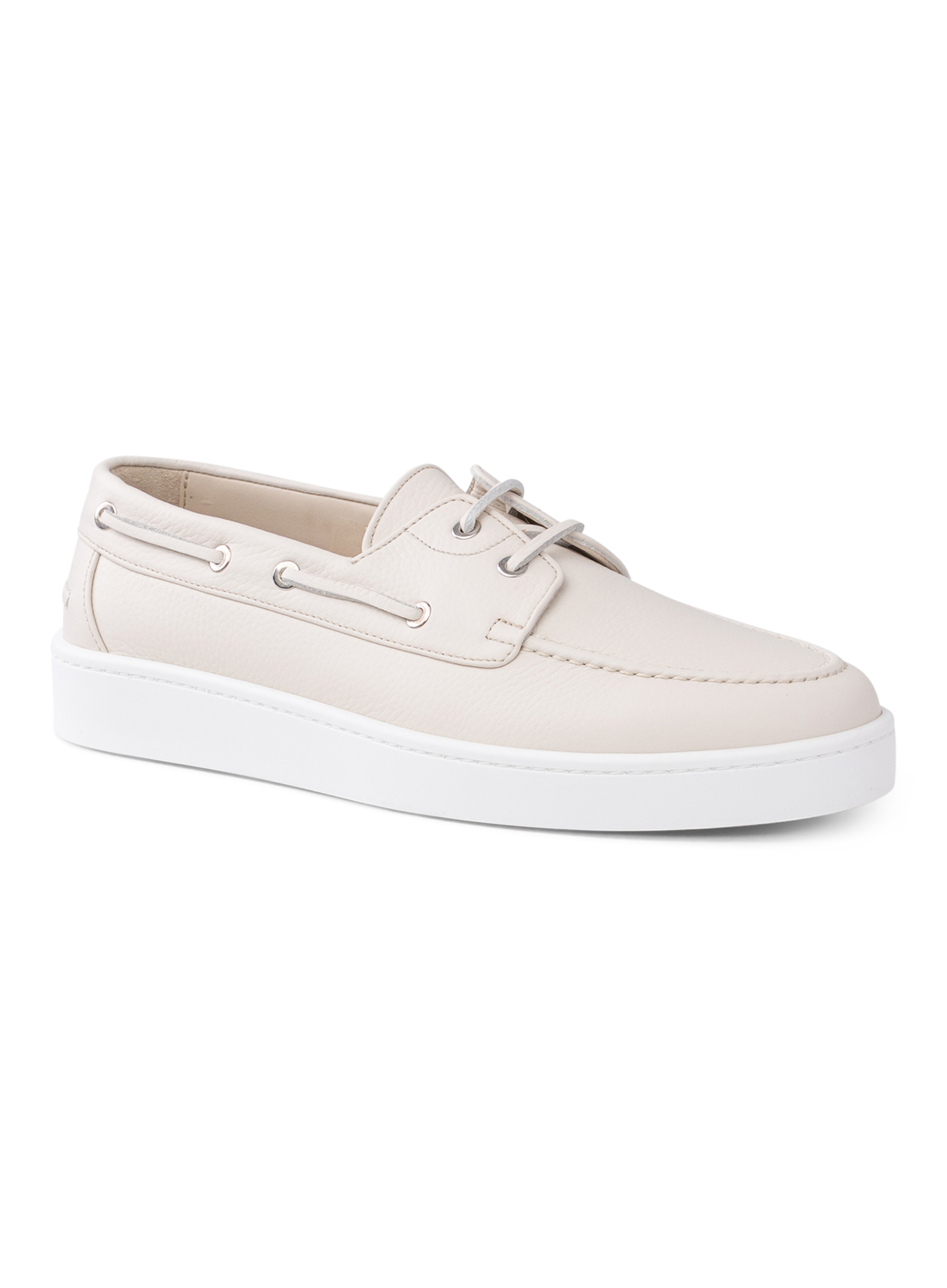Boatsneakers van suède | ROOM-WIT