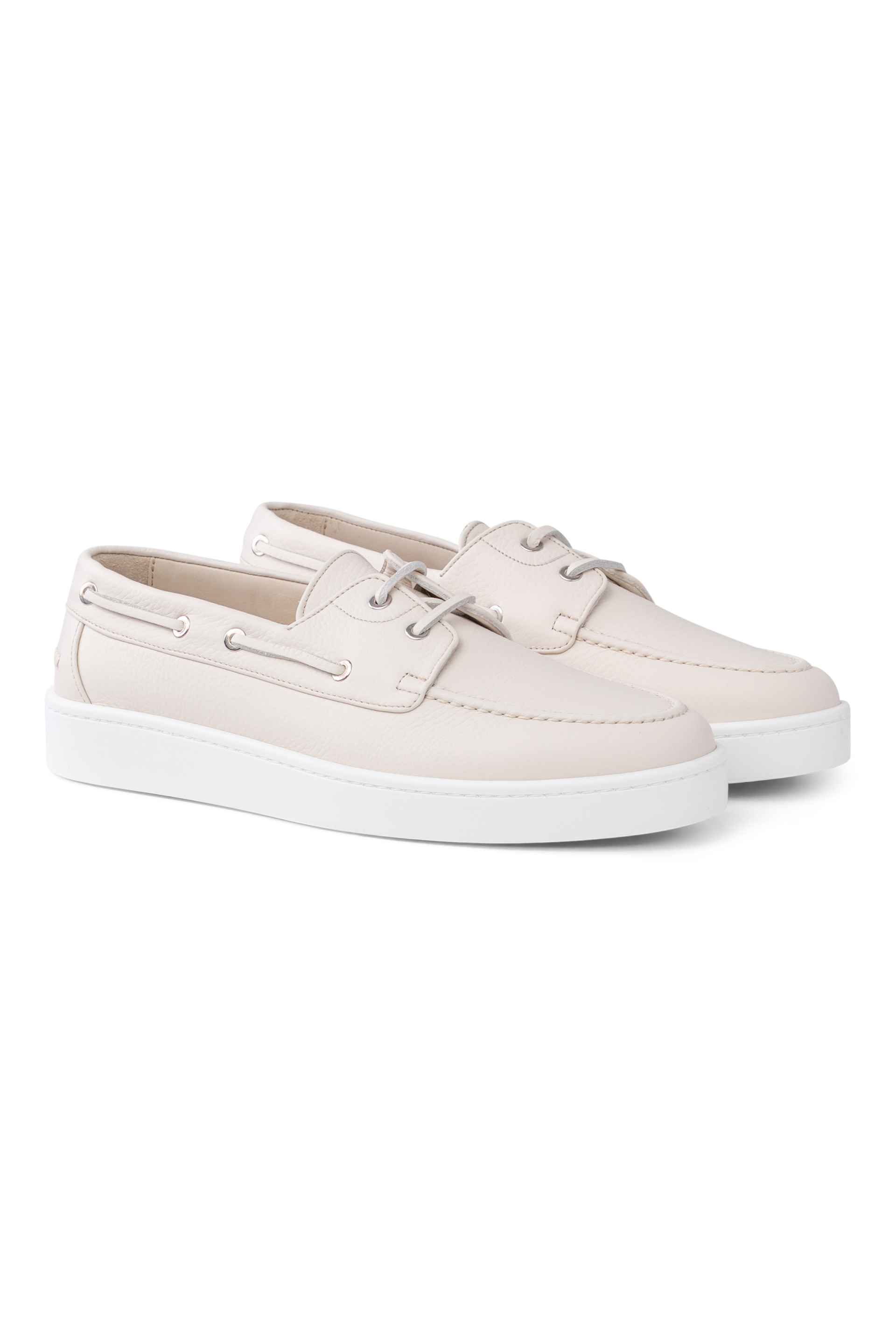 Boatsneakers van suède | ROOM-WIT