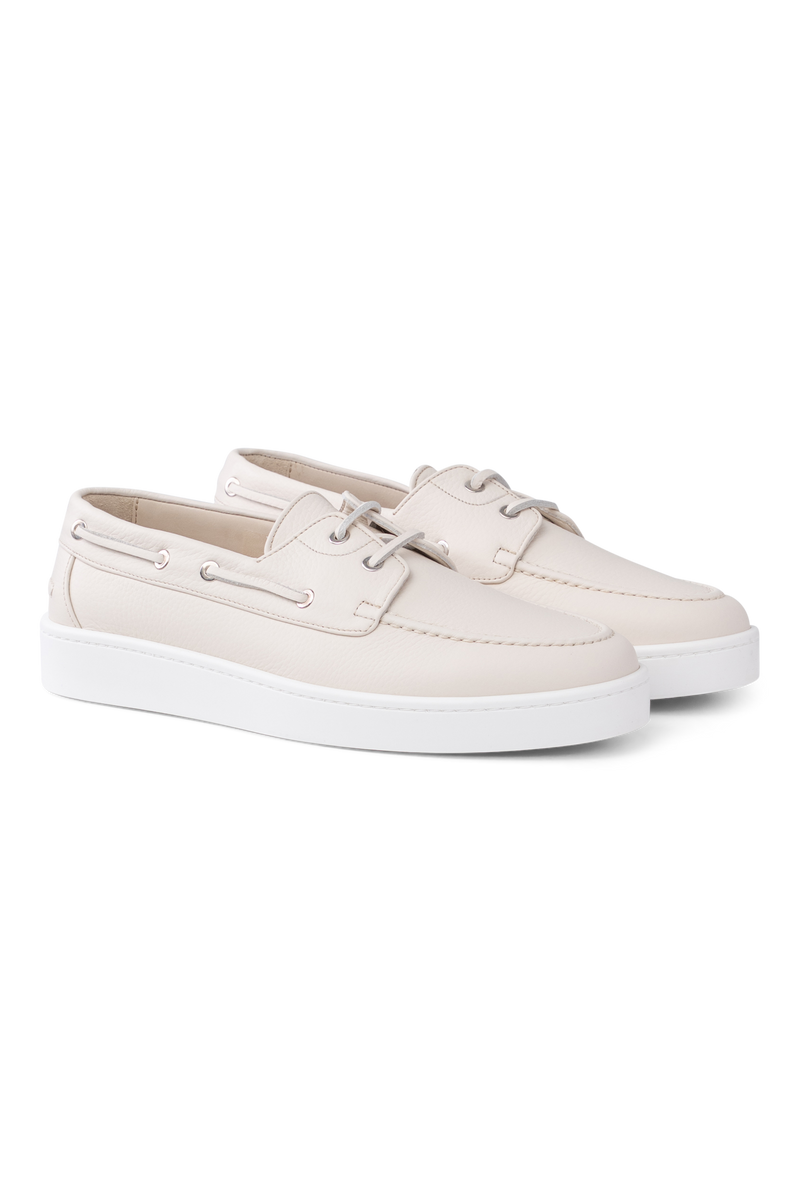 Suede boat sneakers