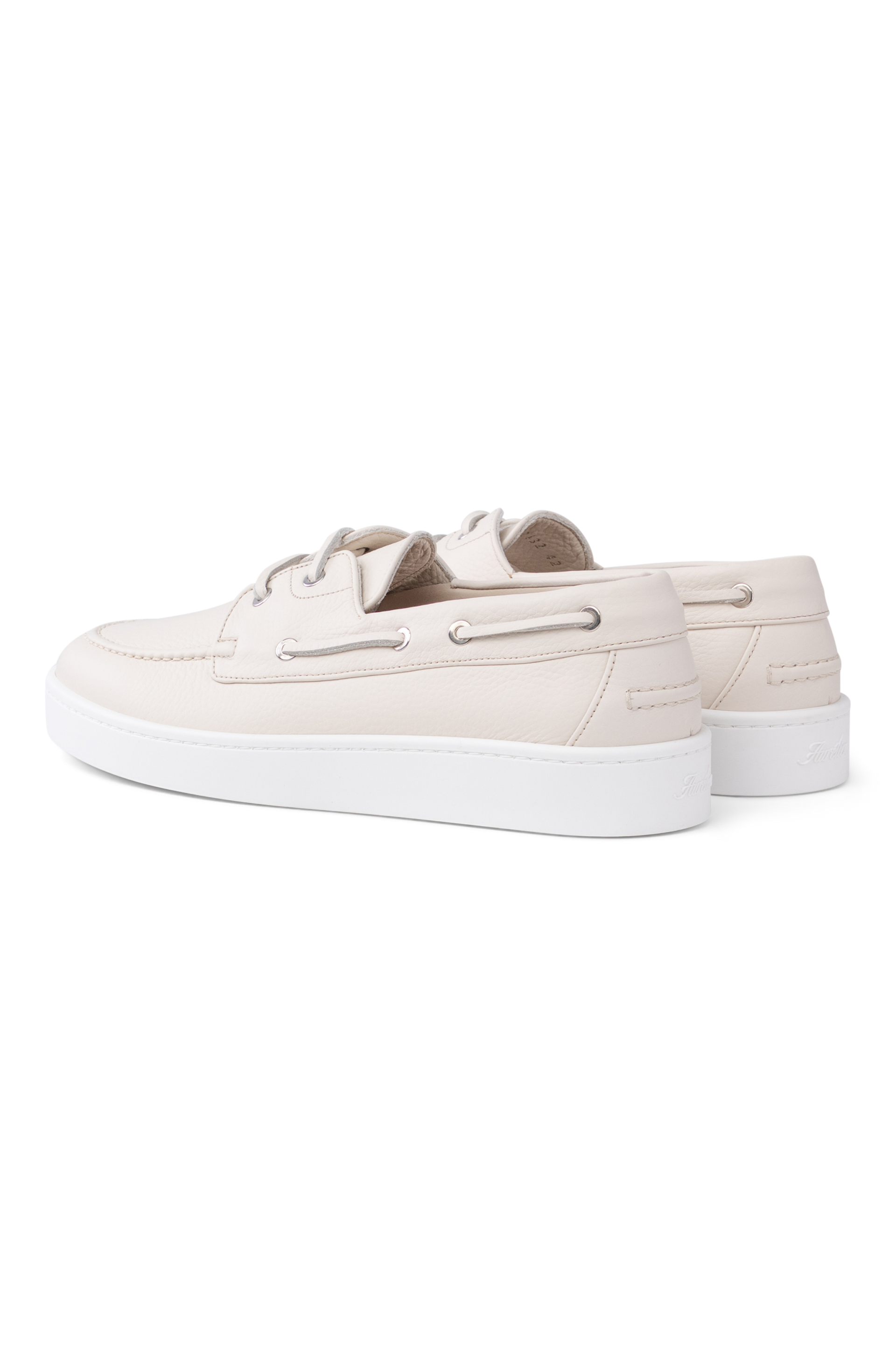 Boatsneakers van suède | ROOM-WIT