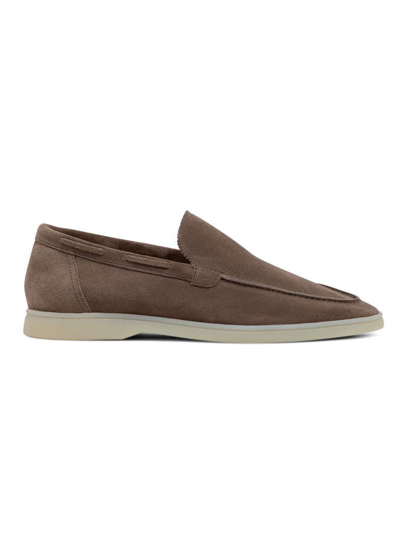 Yacht loafers van Suède