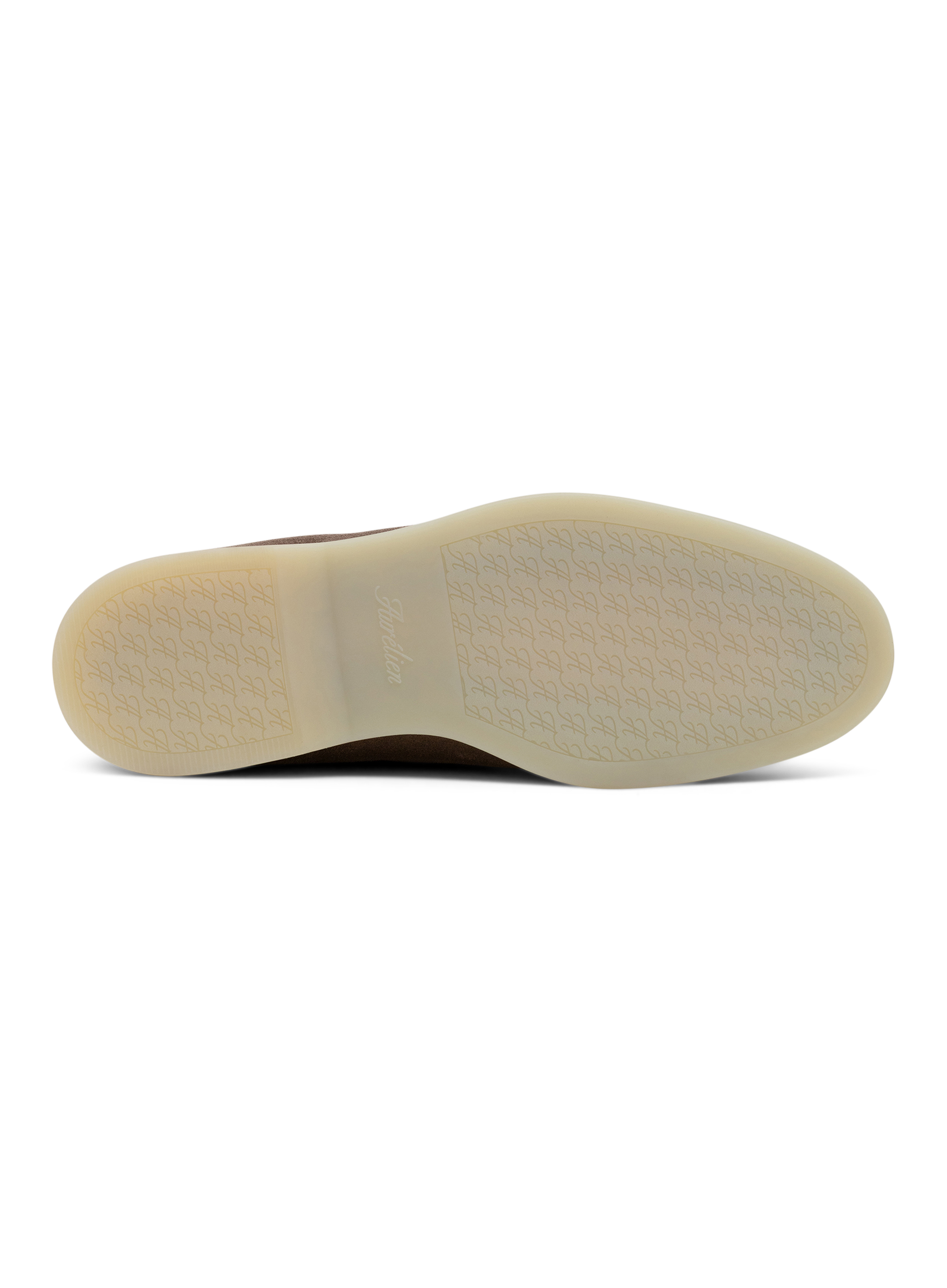 Yacht loafers van Suède | TAUPE