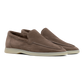 Yacht loafers van Suède | TAUPE