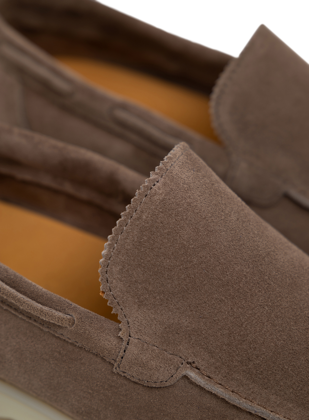Yacht loafers van Suède | FULL_WIDTH | TAUPE